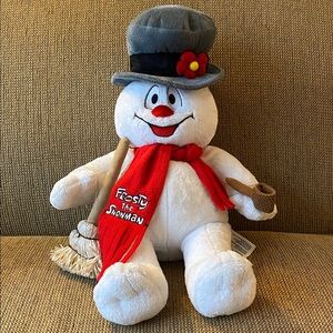 Build A Bear Frosty The Snowman Plush Christmas Holiday Winter Magical Jolly